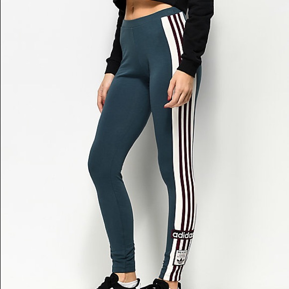 three stripes leggings
